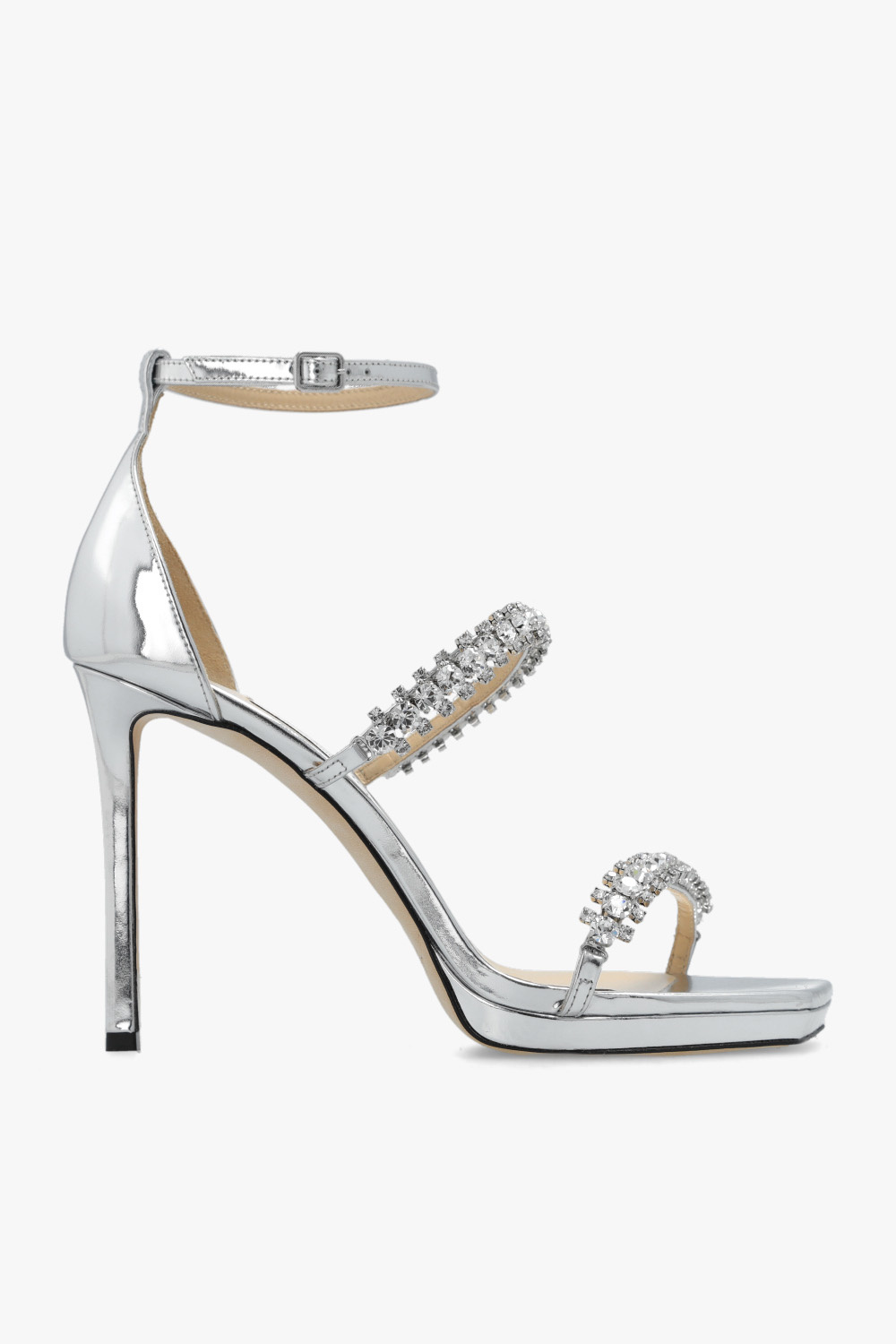 Jimmy choo hot sale clear heels